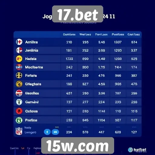 Estatísticas de jogadores ativos na 17.bet